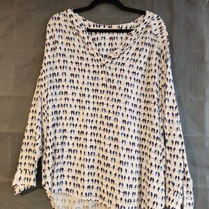Jane and Delancey Blouse Size 2X